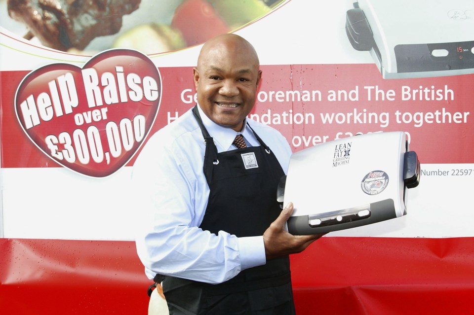 He later put his name to the famous grill and was shocked at how many were sold worldwide