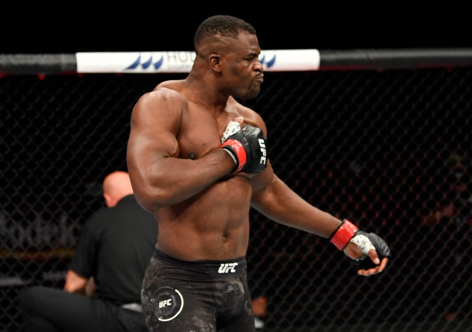  Francis Ngannou is without doubt one of the scariest fighters in the world