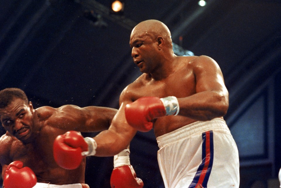 But he never fought Foreman