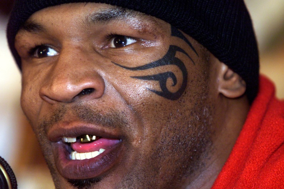 As if he wasn't intimidating enough, Tyson decided to get his face tattooed ahead of his fight with Etienne though the Maori ink wasn't his idea