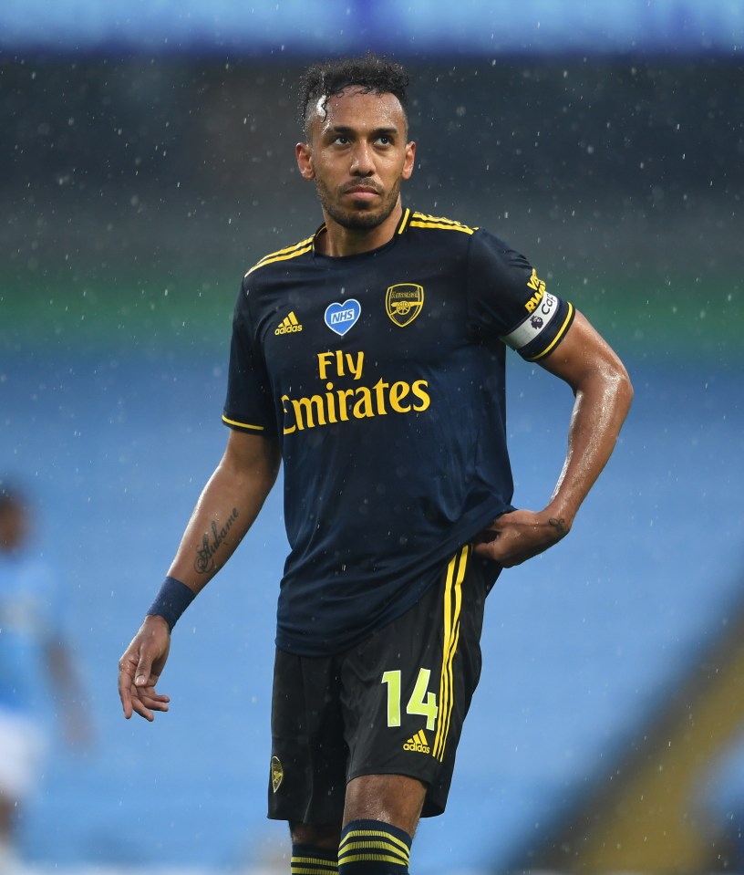  Aubameyang has struggled, as the Arsenal team have in general, since the Premier League's return to action