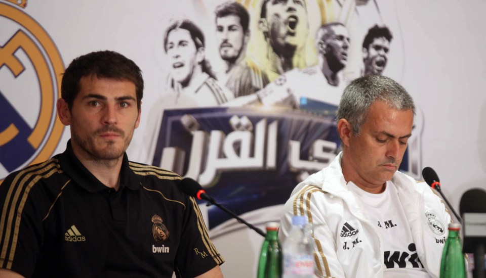  Casillas was loved by all in Spain but Mourinho did not share the same affection