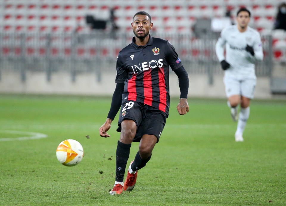  Reine-Adelaide is currently on loan at Nice - where he has made 13 appearances to date