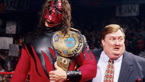  Kane won the WWE title in 1999, but only for a day