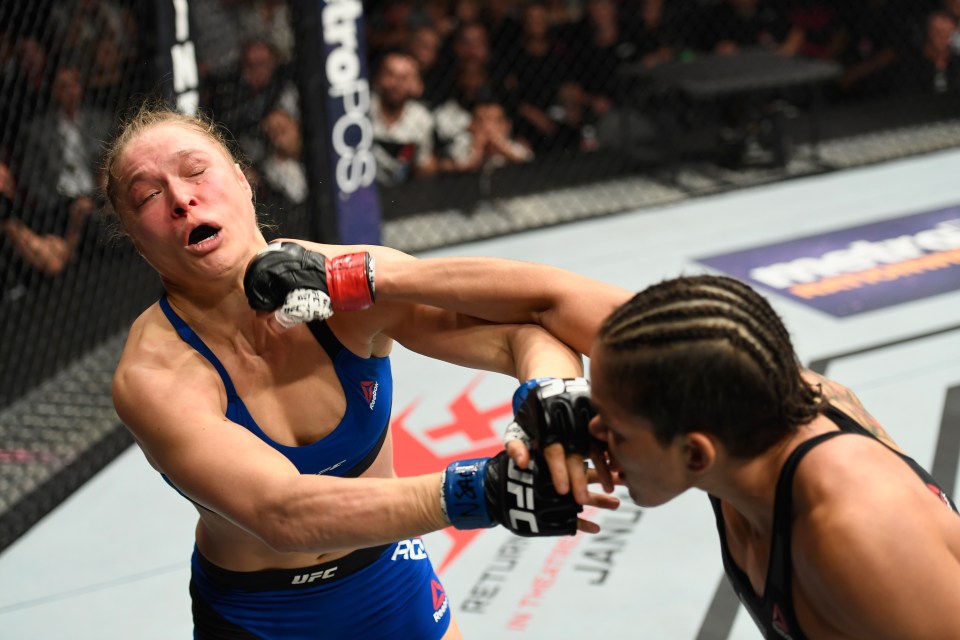  Nunes cemented her position as the face of women's MMA when she destroyed Rousey in 2016