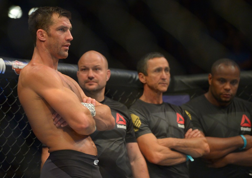  The former champion was inconsolable and was not happy with Bisping