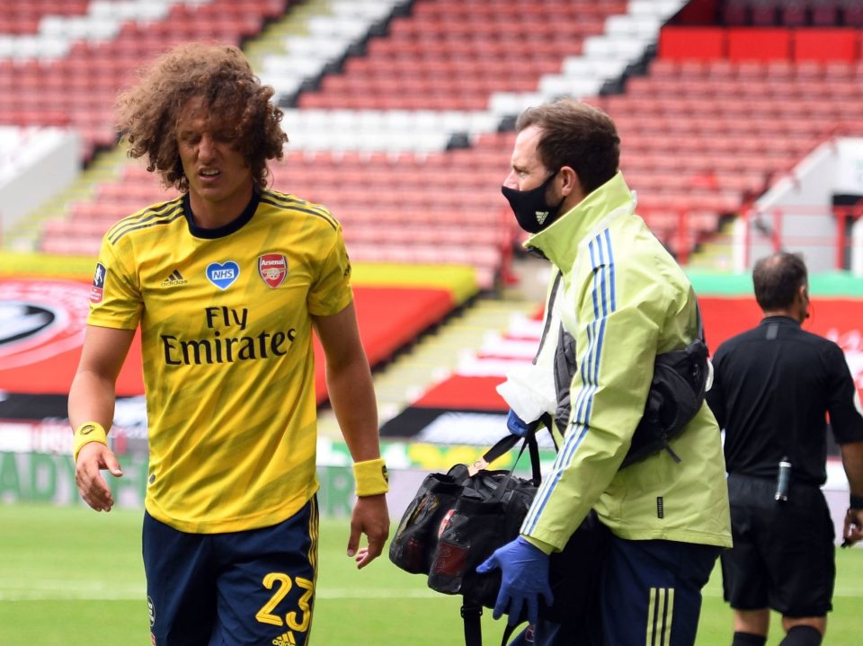  The Brazilian was forced off with a suspected knee injury against Sheffield United on Sunday