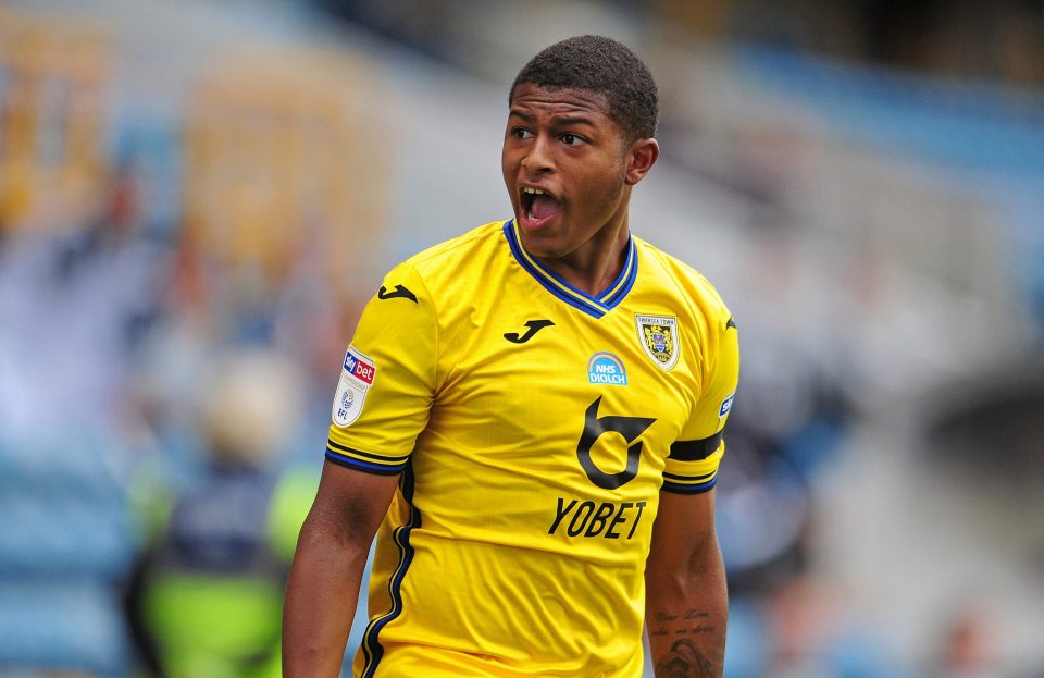  Rhian Brewster has enjoyed a successful loan spell with Swansea