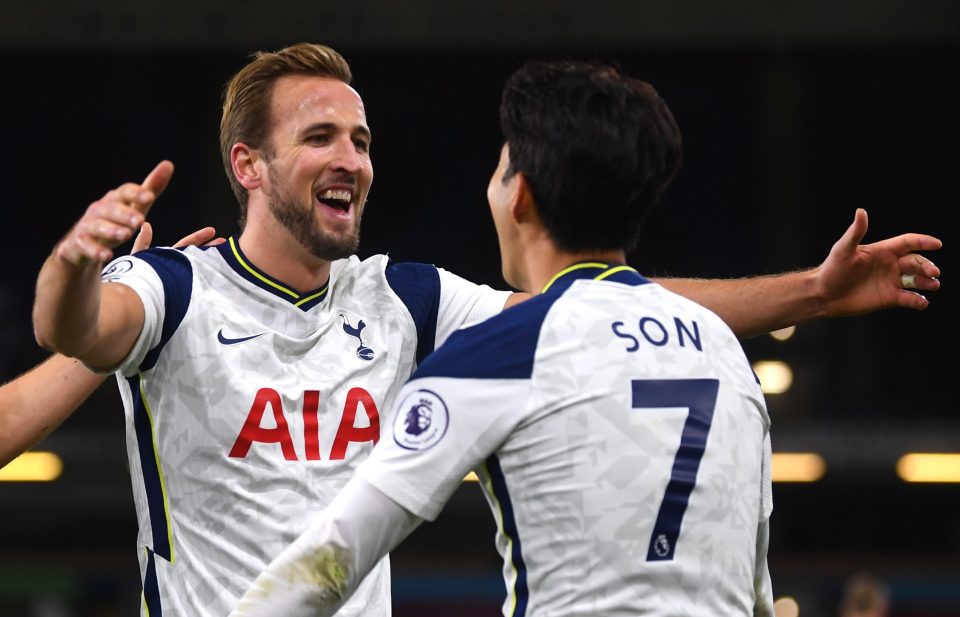  Kane and Son have been in sparkling form for Spurs this season