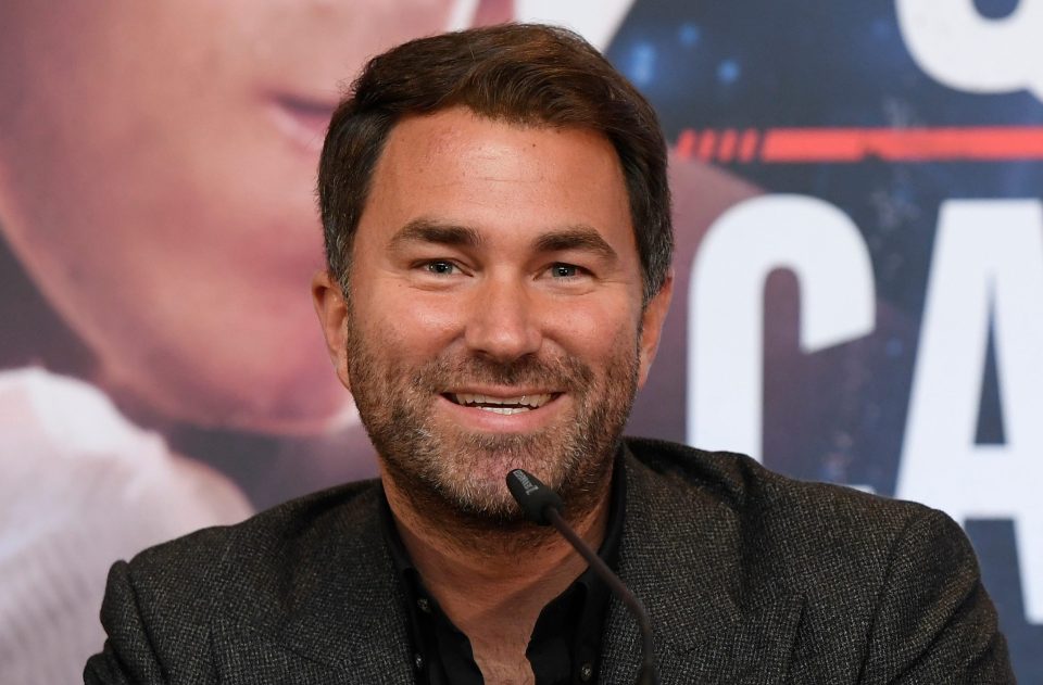 Hearn weighed in on the Tyson vs Jones Jr exhibition