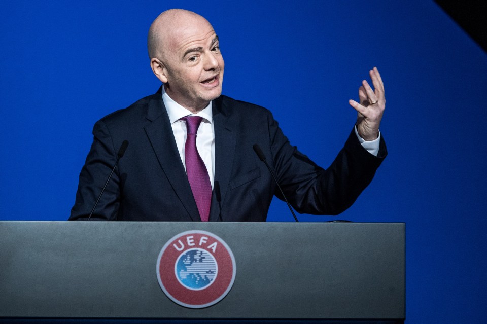 Infantino has said that no decision has been made regarding the involvement of Russian clubs or the national team in FIFA competitions