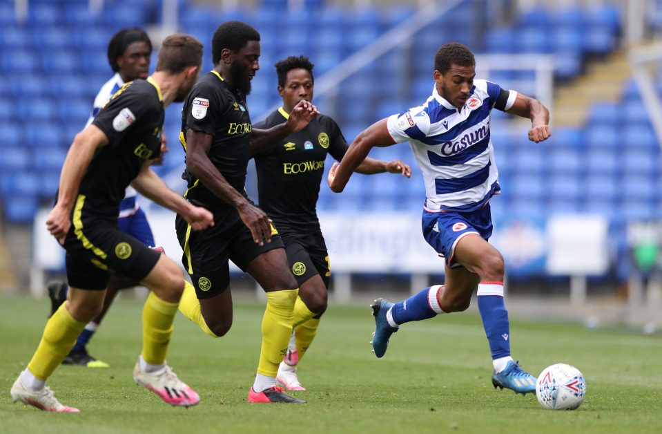  Reading are currently eight points above the relegation zone but 12 points below the play-offs