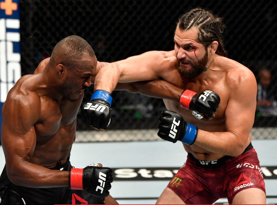 Masvidal battled valiantly but came up short against Usman at UFC 251