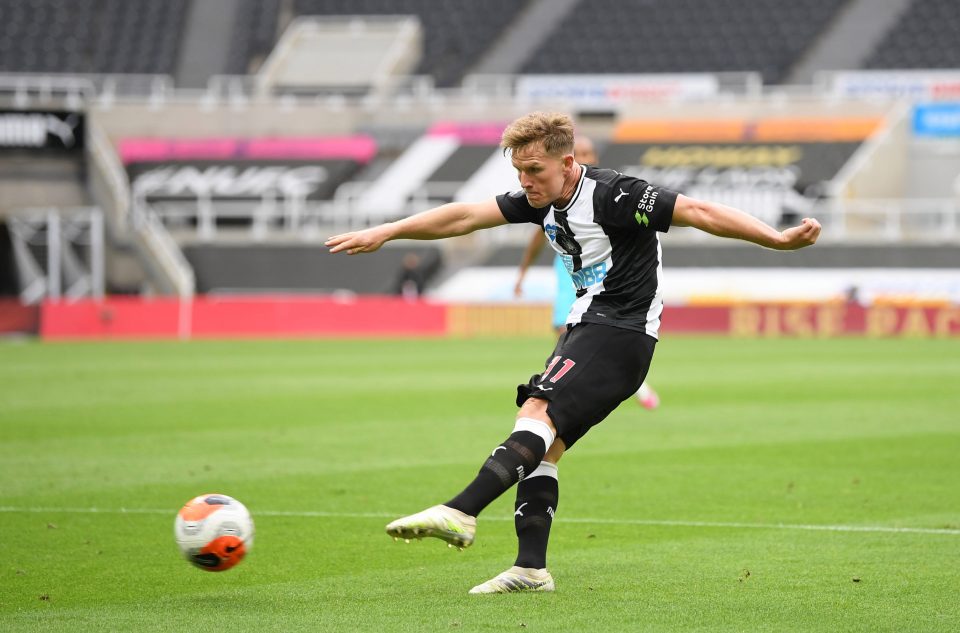  Ritchie was at Bournemouth for three years before joining Newcastle