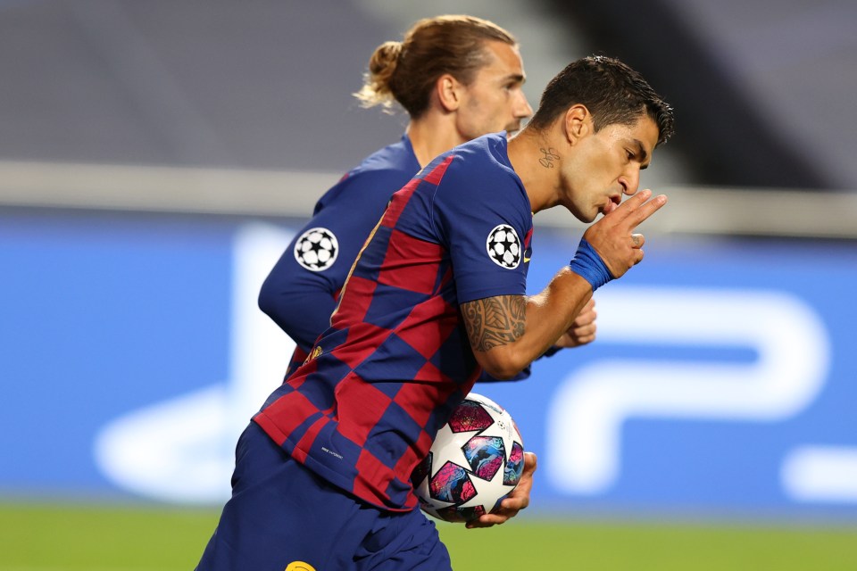  Suarez is reportedly on the chopping block at Camp Nou this summer