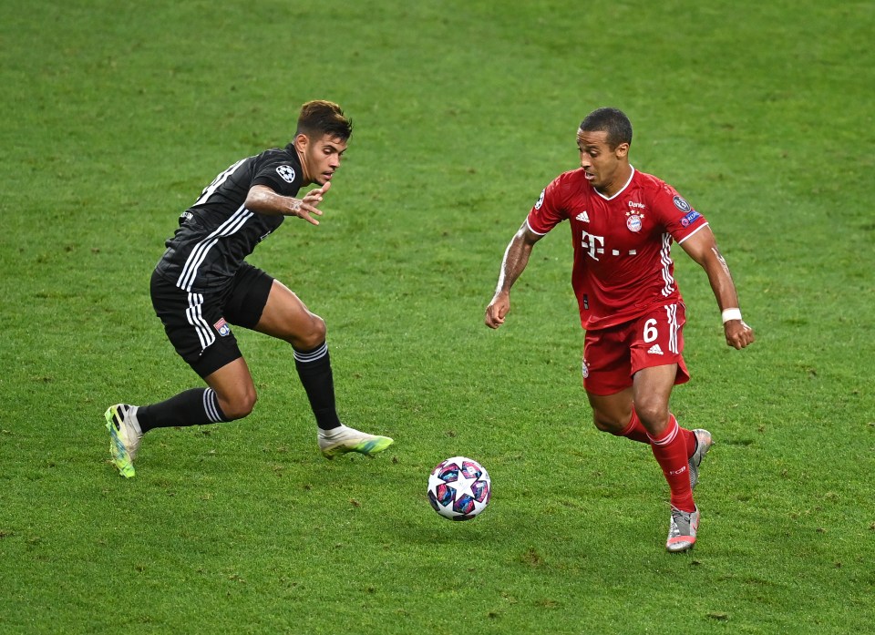  Despite making it clear he will leave Bayern this summer, Thiago remained a key part of Flick's first-team and played a huge role in their Champions League run, as the Germain giants won the European Cup without losing a single game