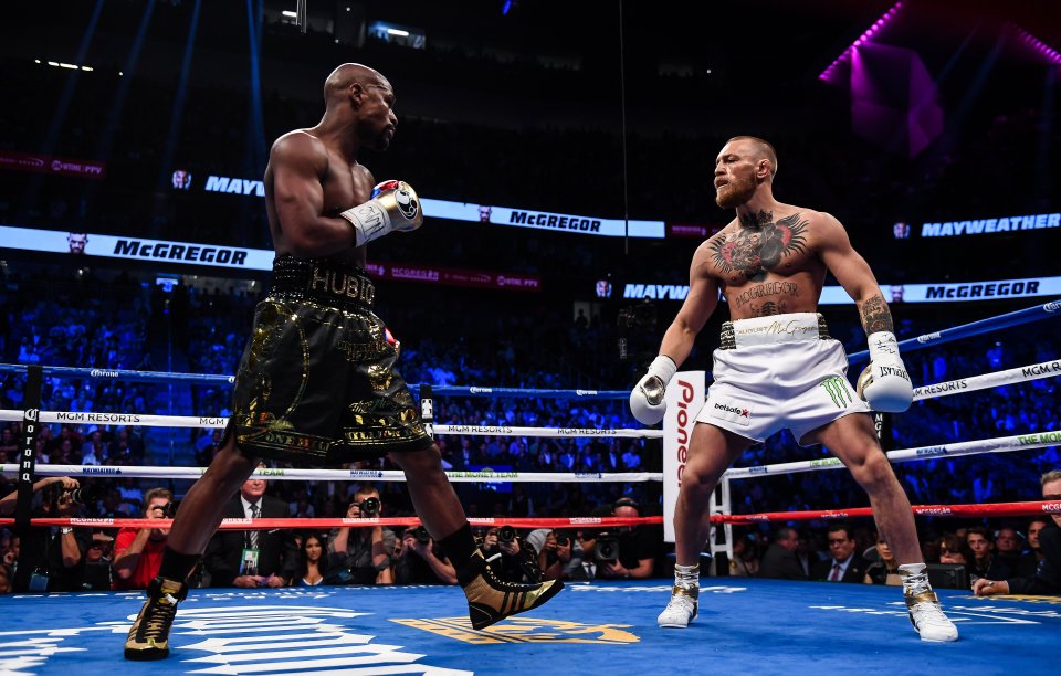 'Notorious' shared the ring with Floyd Mayweather in 2017