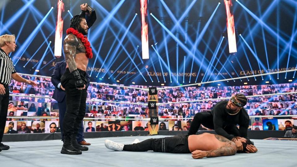  Reigns stood tall at the end of the pay-per-view