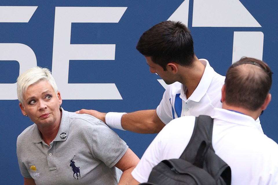 Djokovic was disqualified from last year's US Open