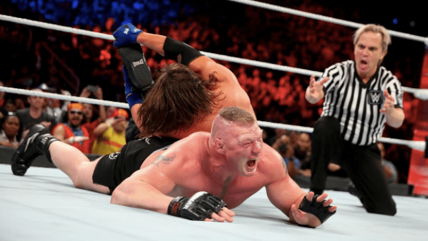  Styles and Lesnar out on a classic that stole the show