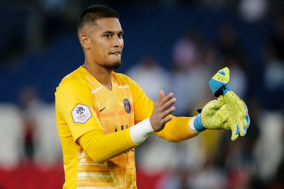  Alphonse Areola has joined West Ham on loan