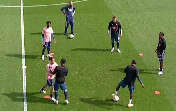  Ceballos flew into a challenge