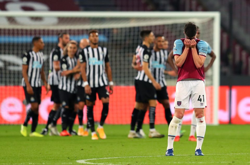  West Ham have endured a painful start to the campaign
