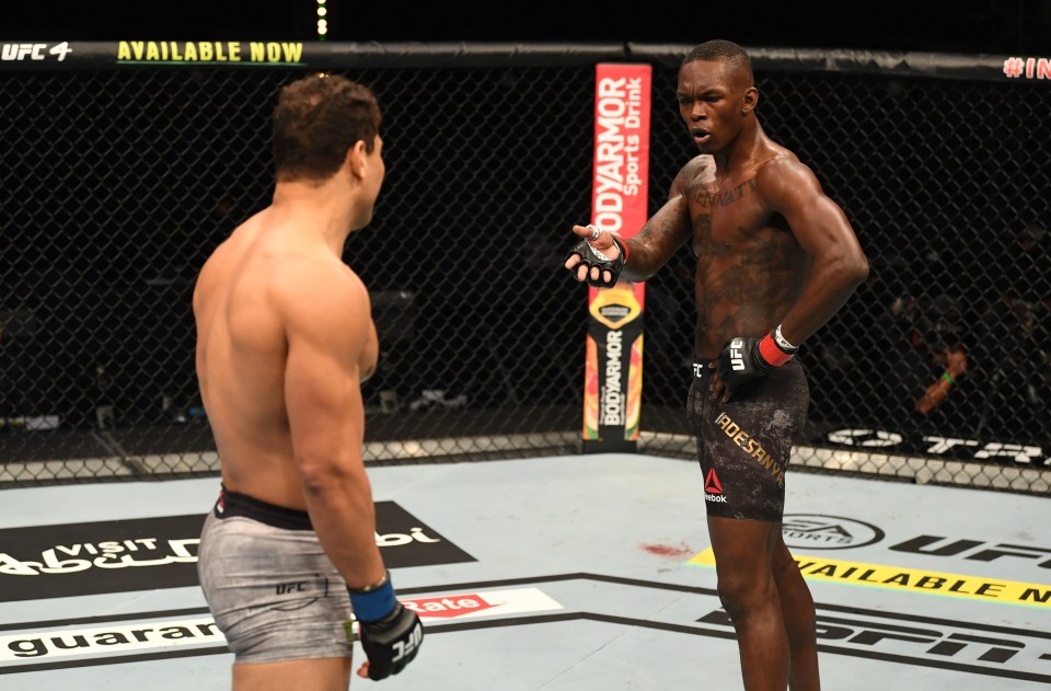Adesanya put on arguably the best performance of his career to beat Costa