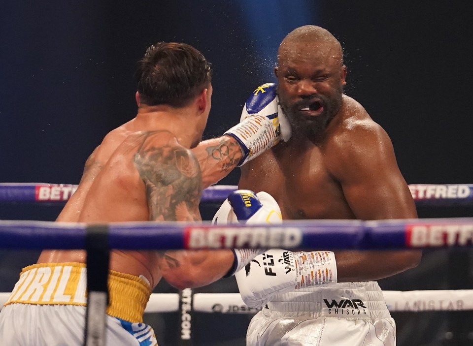 Chisora could then have his final career fight against Dubois for the IBF title
