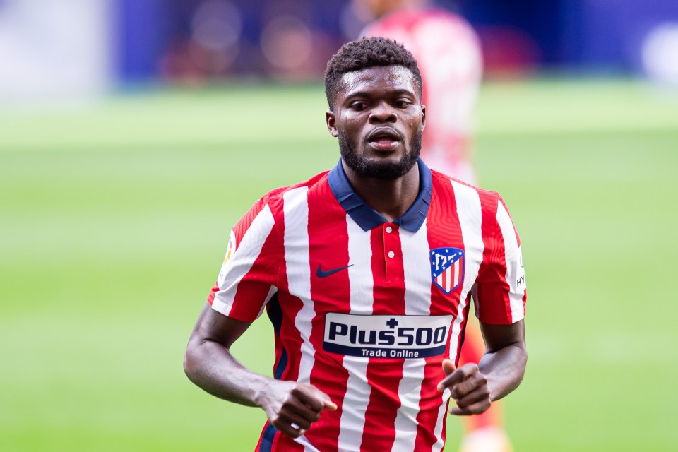  Partey is keen to join Arsenal from Atletico - and may now get his wish