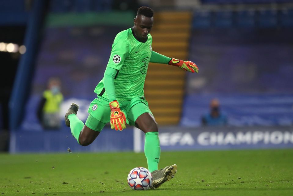  Mendy looked confident in goal for Chelsea