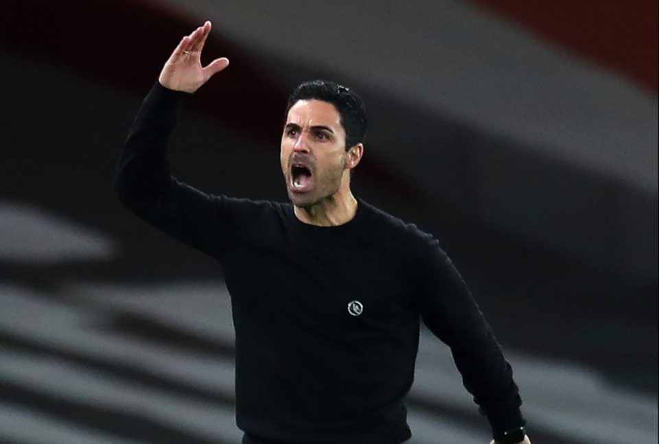  Arteta bemoaned his side's cutting edge in the final third