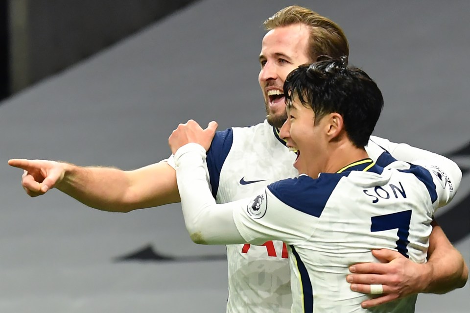  Spurs have been reliant on the goals scored by Kane and Son this season