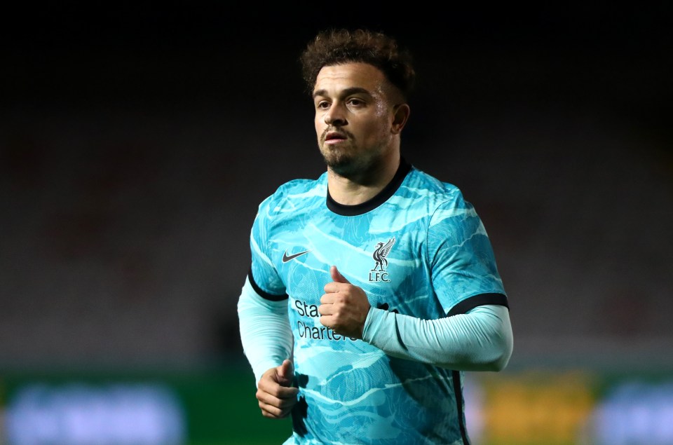 Xherdan Shaqiri is expected to leave Liverpool this summer