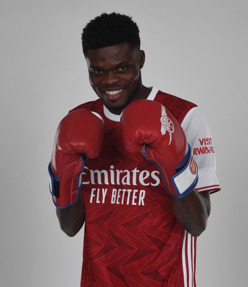  Partey is unfazed by the big-money price tag placed on his shoulders