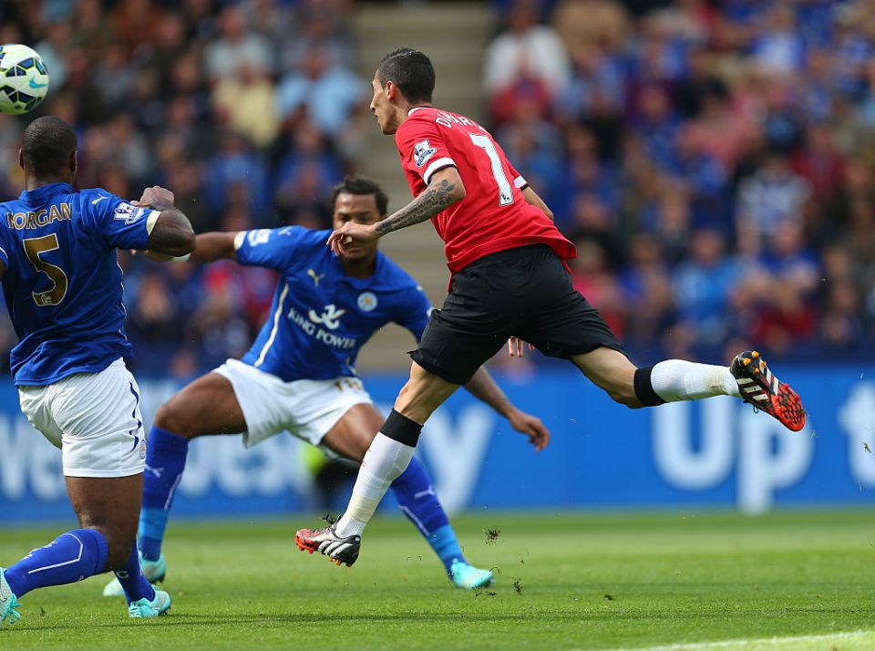  That chip at Leicester was as good as it got for Di Maria and United lost that game