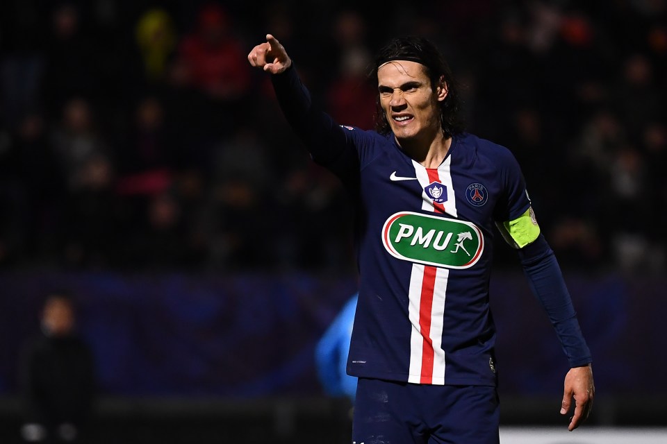  Cavani has been without a club since his PSG contract ended earlier this summer