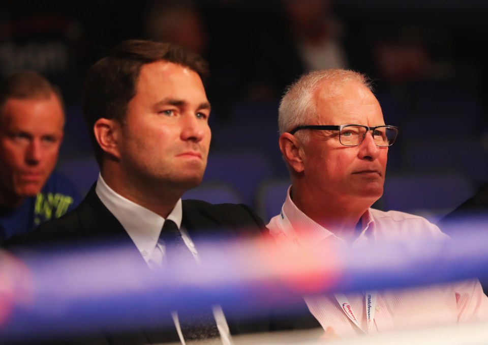 Eddie Hearn took over the reigns at Matchroom from his father Barry