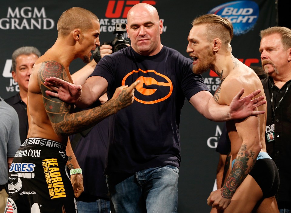  McGregor got the better of Poirier in their first meeting at UFC 178 in 2014