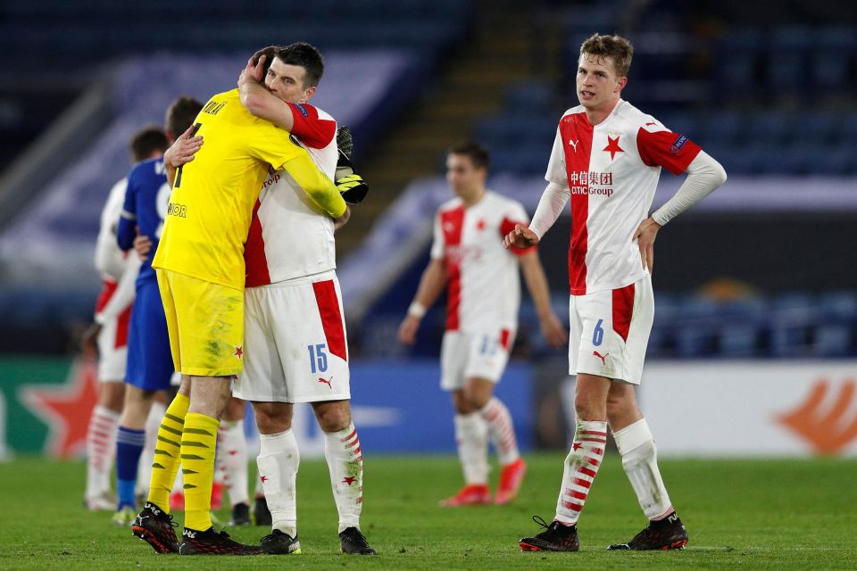  Slavia secured an excellent win against the Premier League high-fliers