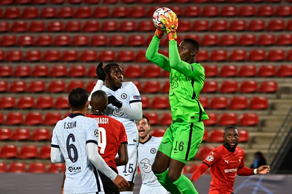  Mendy was in fine form again for Chelsea