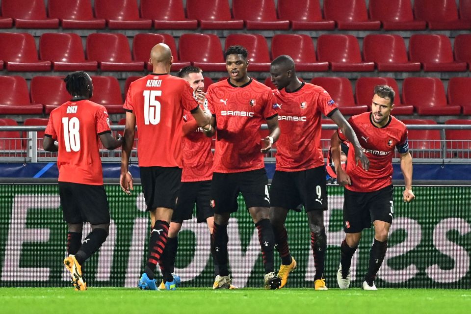  Guirassy equalised for Rennes but it wasn't enough