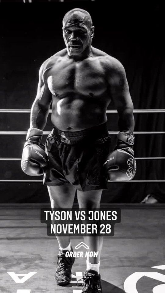  The 54-year-old has been training for his much anticipated comeback and is lean like he was in his prime