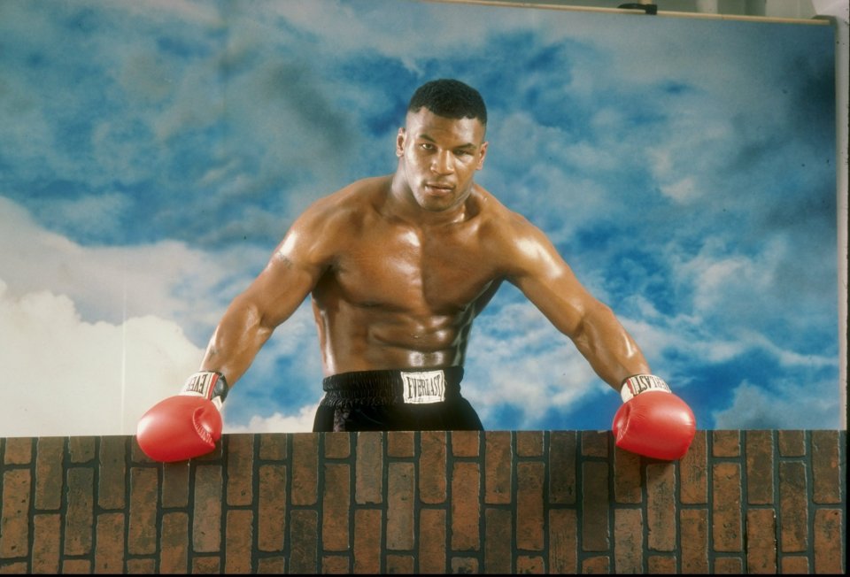 Tyson was a fearsome prospect who was dubbed 'Kid Dynamite' in his early years as he tore through the heavyweight division