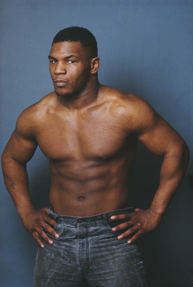  A young Tyson was one of the most feared fighters ever
