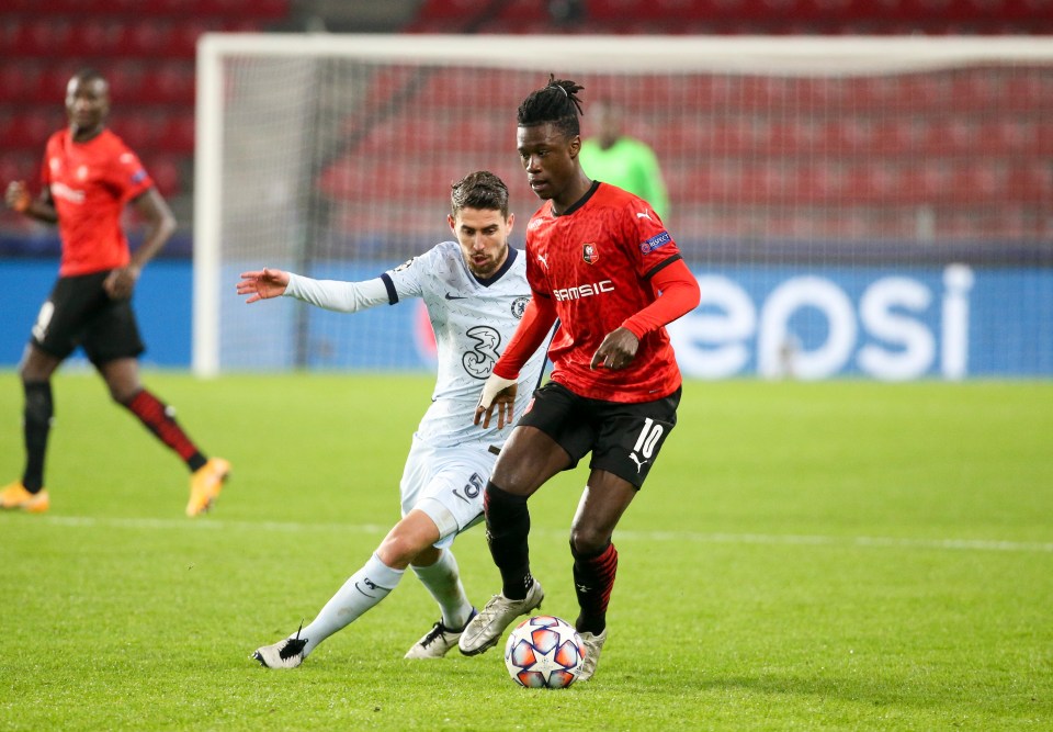 Rennes wonderkid Eduardo Camavinga