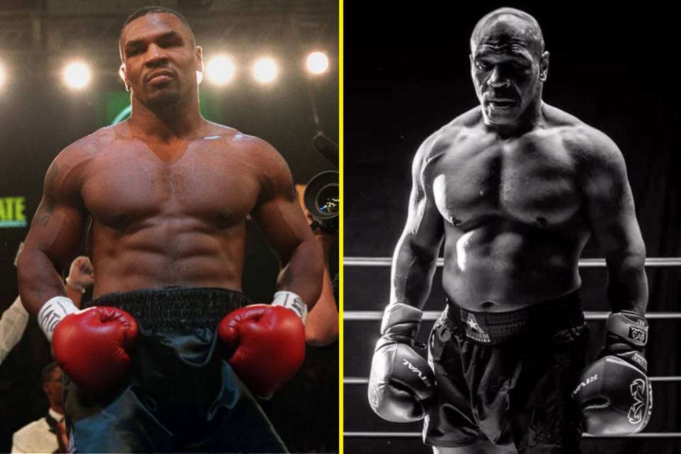  Tyson is looks like he did in his prime as he prepares for his comeback