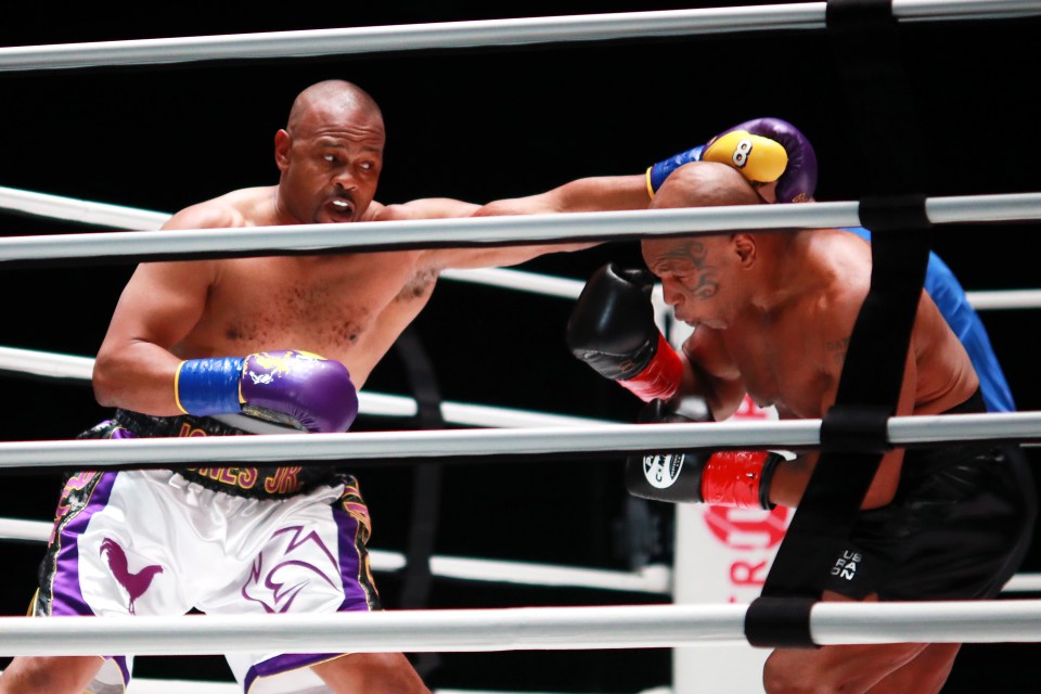Tyson and Jones Jr made major headlines with their exhibition