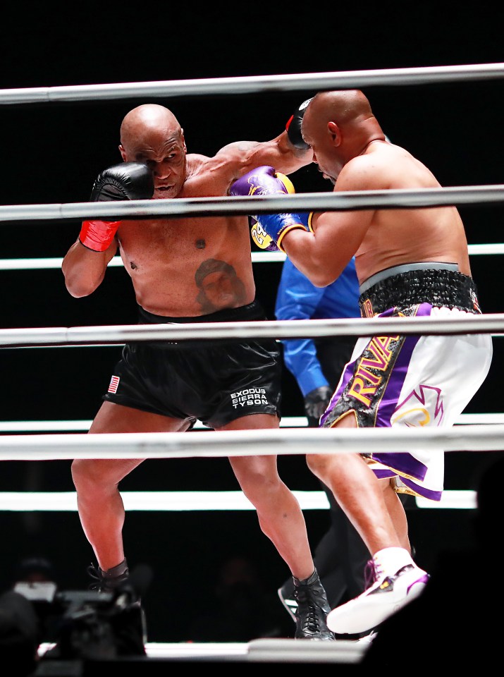  Tyson vs Jones Jr was scored an unofficial draw