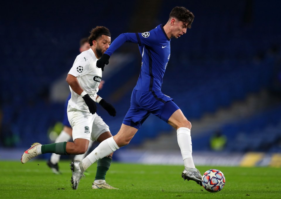  Chelsea battled out a dead-rubber draw with Krasnodar on Tuesday